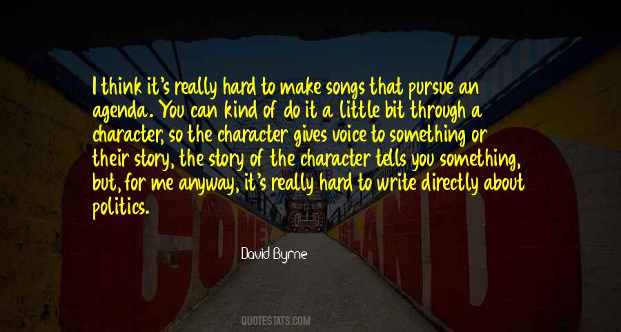 Story Of Me Quotes #108254