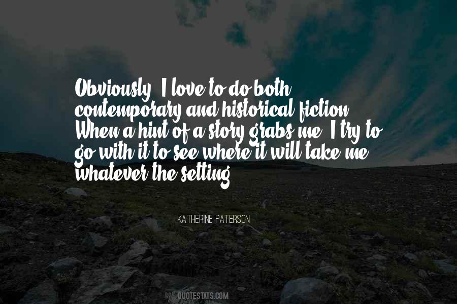 Story Of Me Quotes #21623