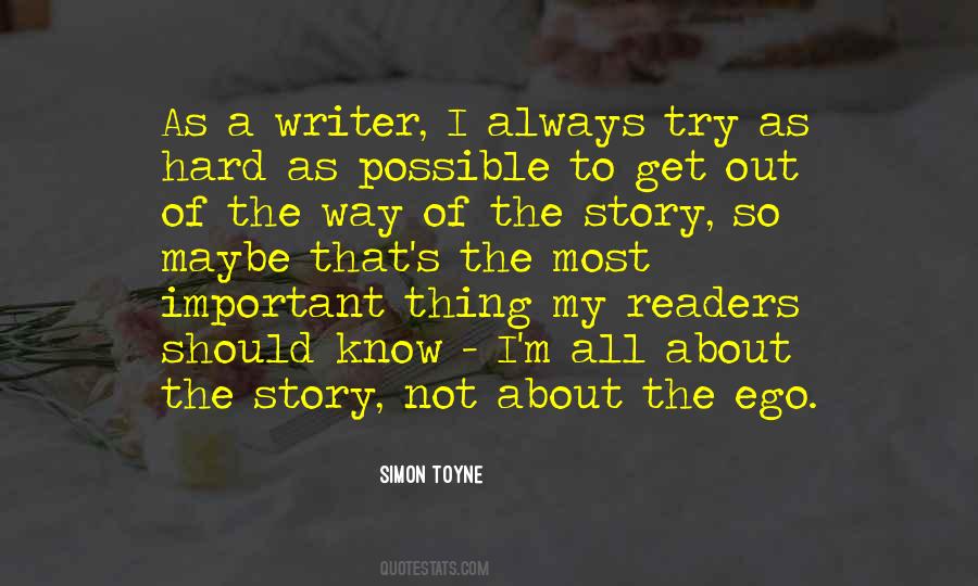 Story Writer Quotes #301573