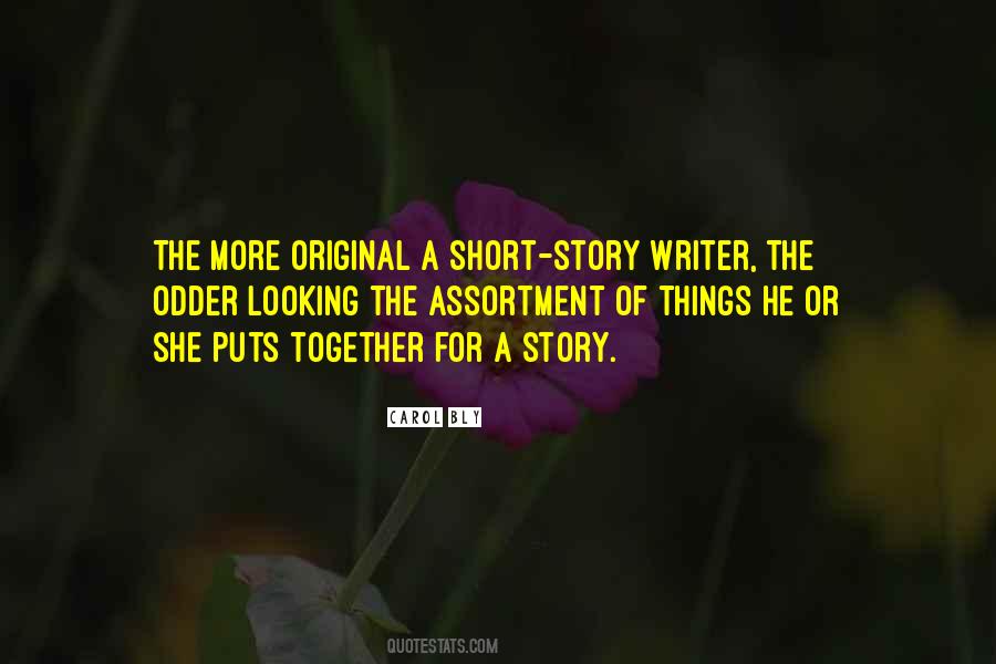 Story Writer Quotes #407107