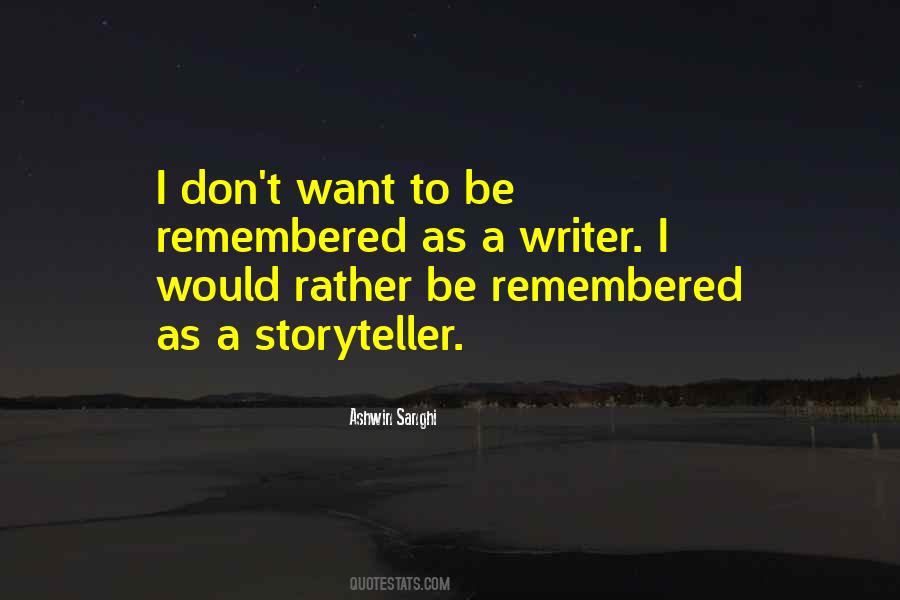 Storyteller Quotes #972012