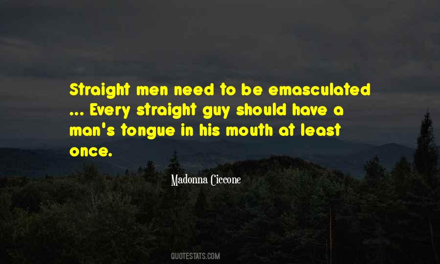 Straight Man Quotes #325801