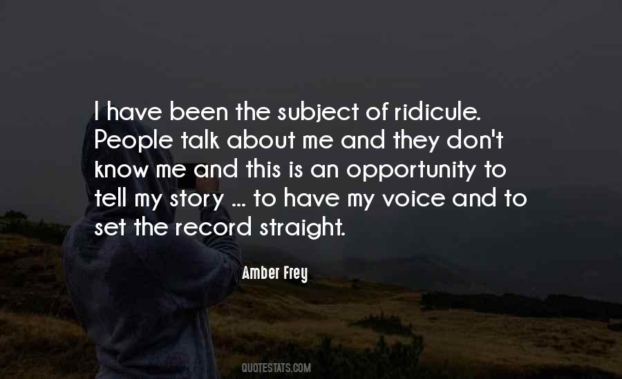 Straight Talk Quotes #824465
