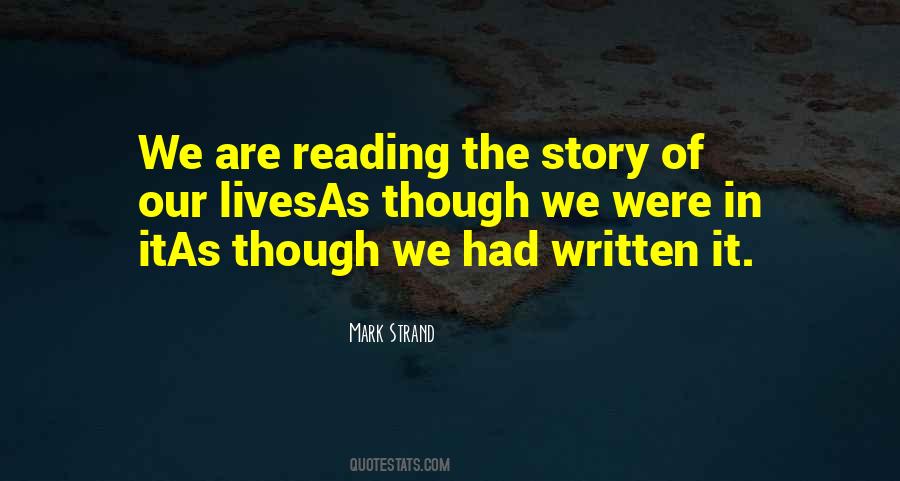 Strand Quotes #226861 Strand Quotes #226861
