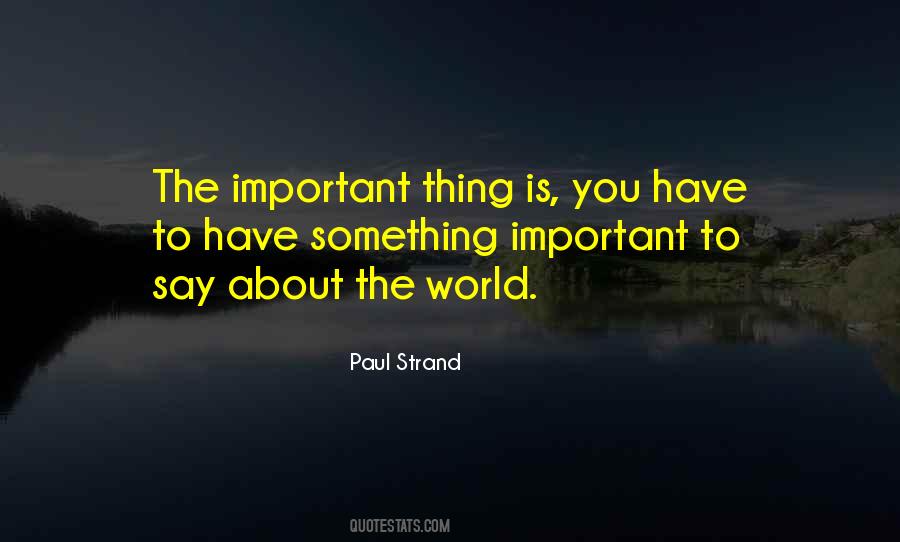 Strand Quotes #535371 Strand Quotes #535371