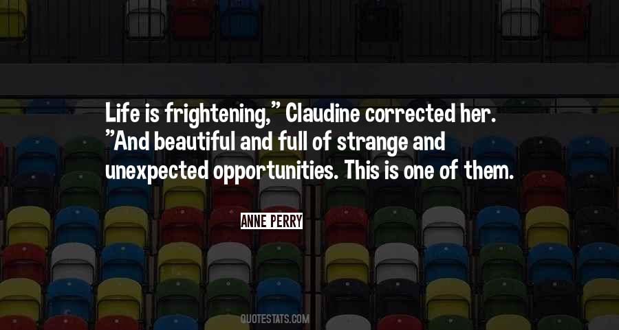Strange But Beautiful Quotes #1374820