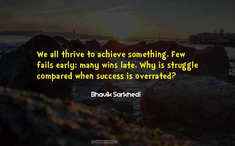 Quotes About Struggle Success #556840