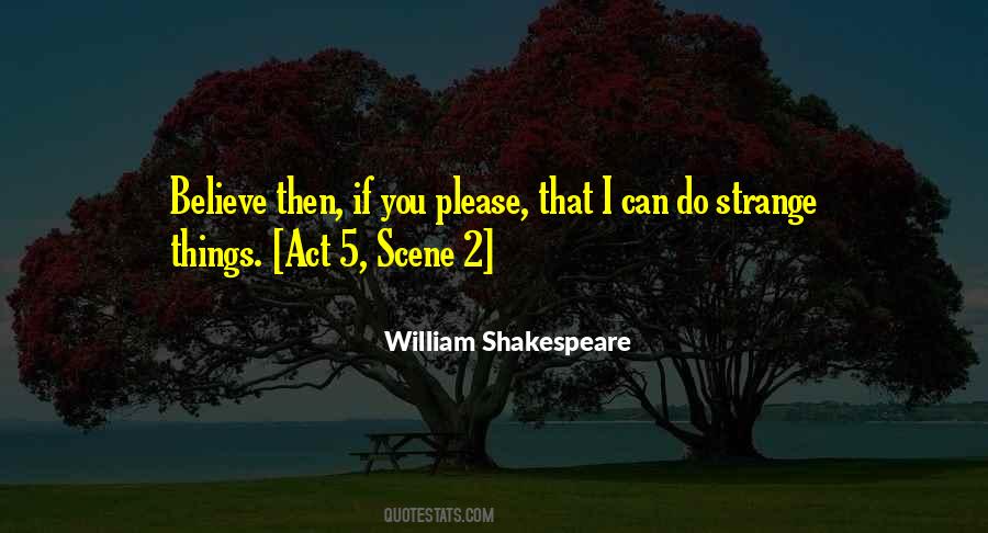 Strange Shakespeare Quotes #1027794