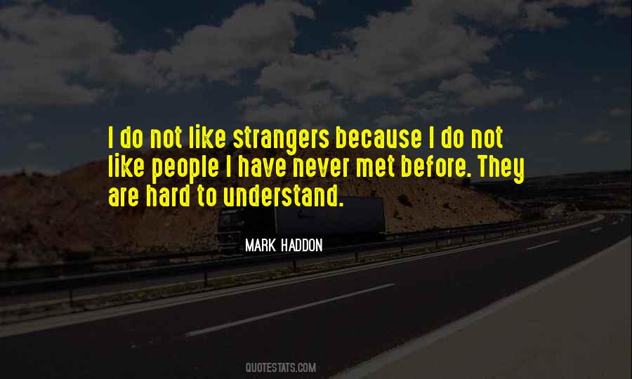 Strangers We Met Quotes #507480