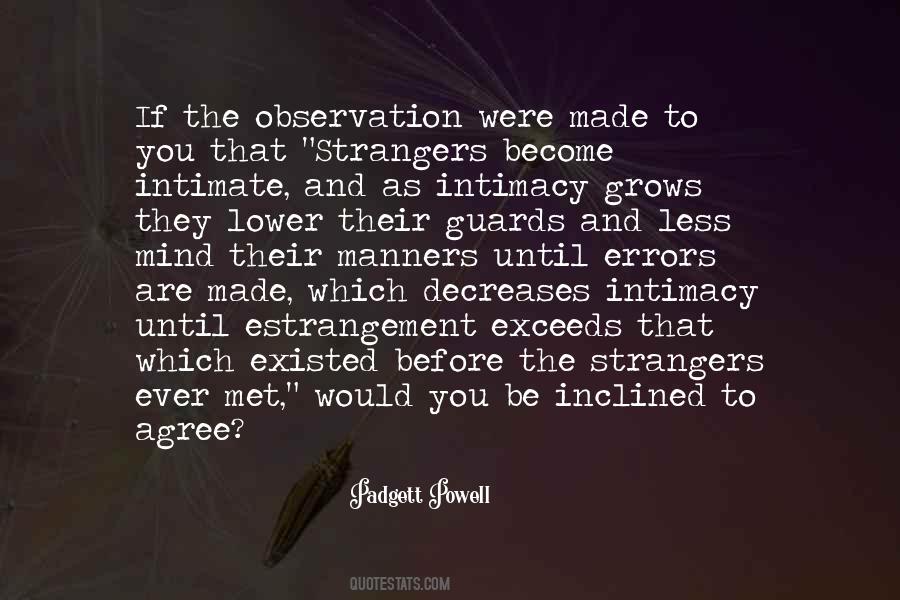 Strangers We Met Quotes #630159 Strangers We Met Quotes #630159