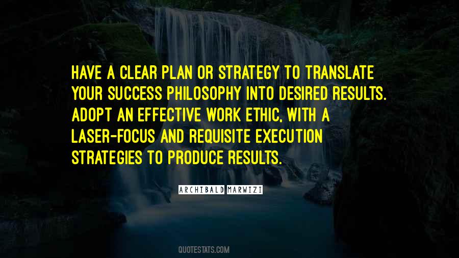 Strategy Without Execution Quotes #1572234