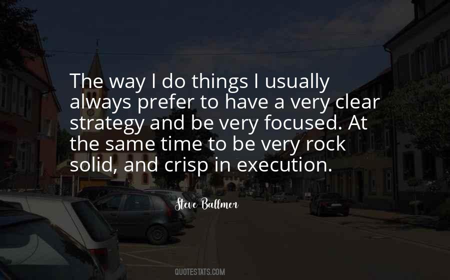 Strategy Without Execution Quotes #525335