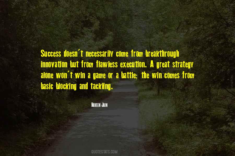 Strategy Without Execution Quotes #818468