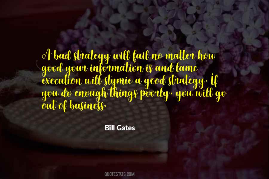 Strategy Without Execution Quotes #84500