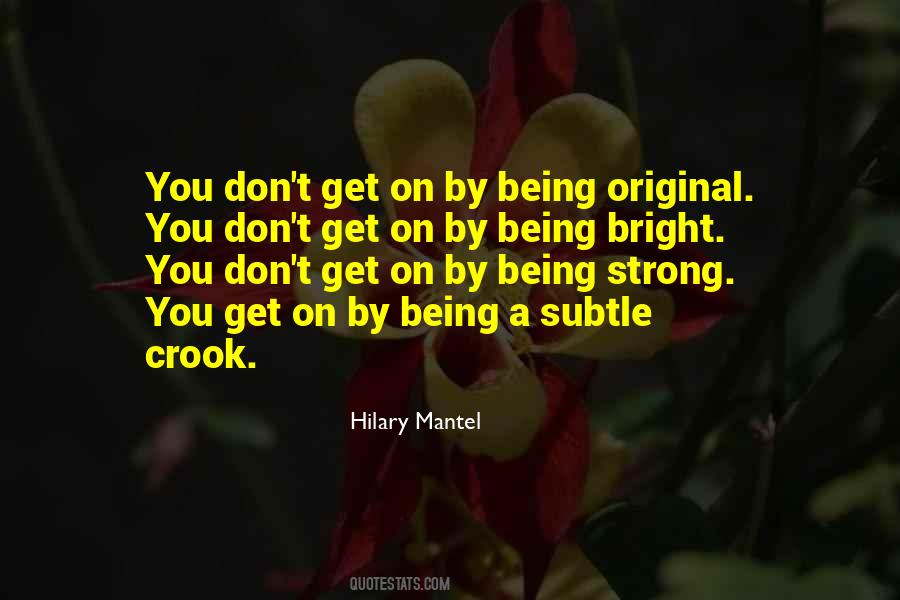 Quotes About Being Original #983118