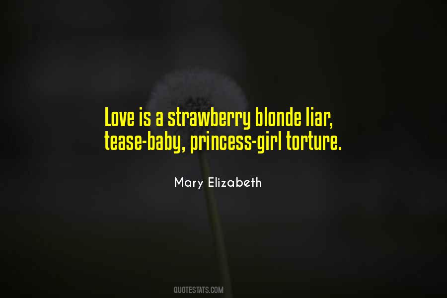 Strawberry Blonde Quotes #592811