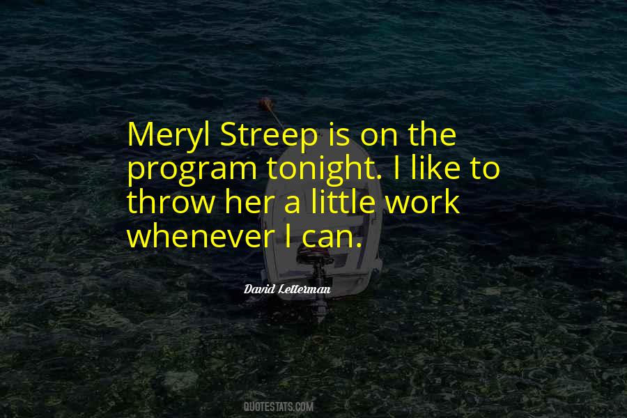 Streep Quotes #1057087