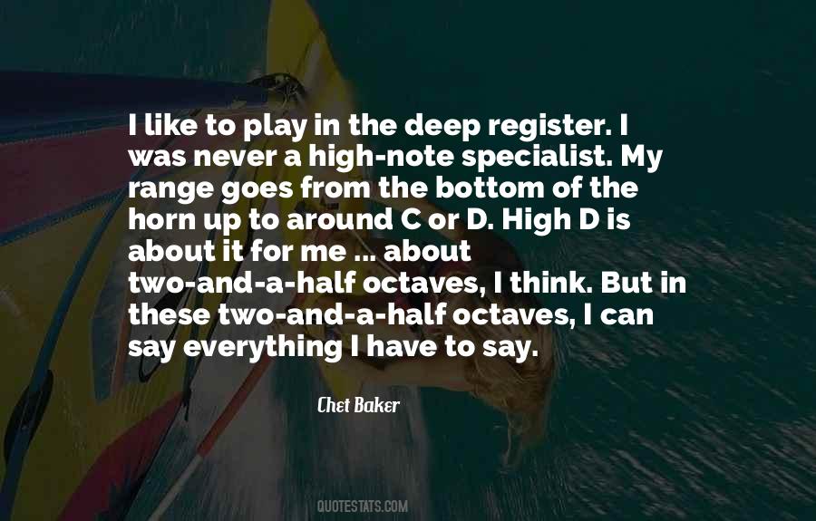 Quotes About Chet Baker #1418749