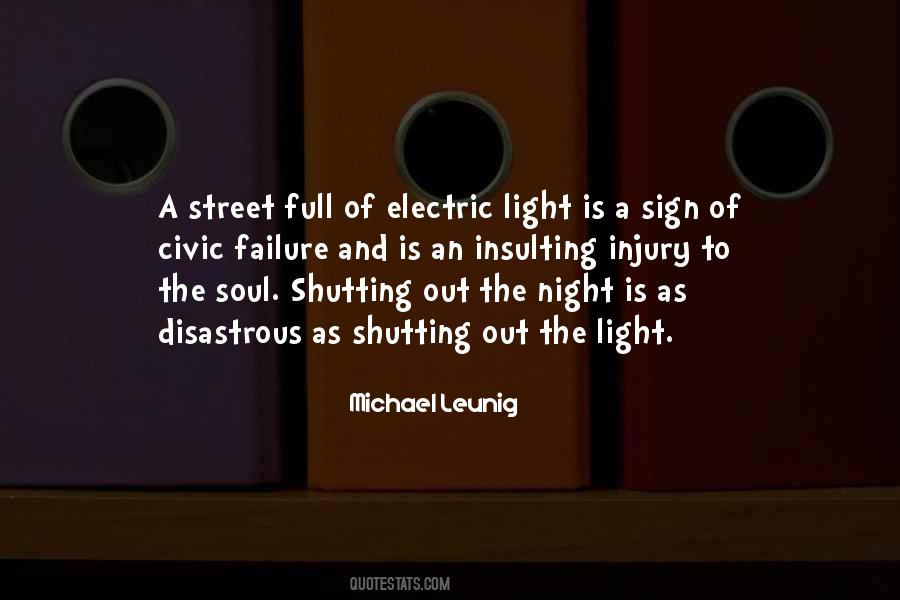 Street Light Quotes #1747125