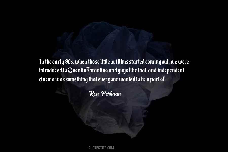 Quotes About Quentin Tarantino #408797