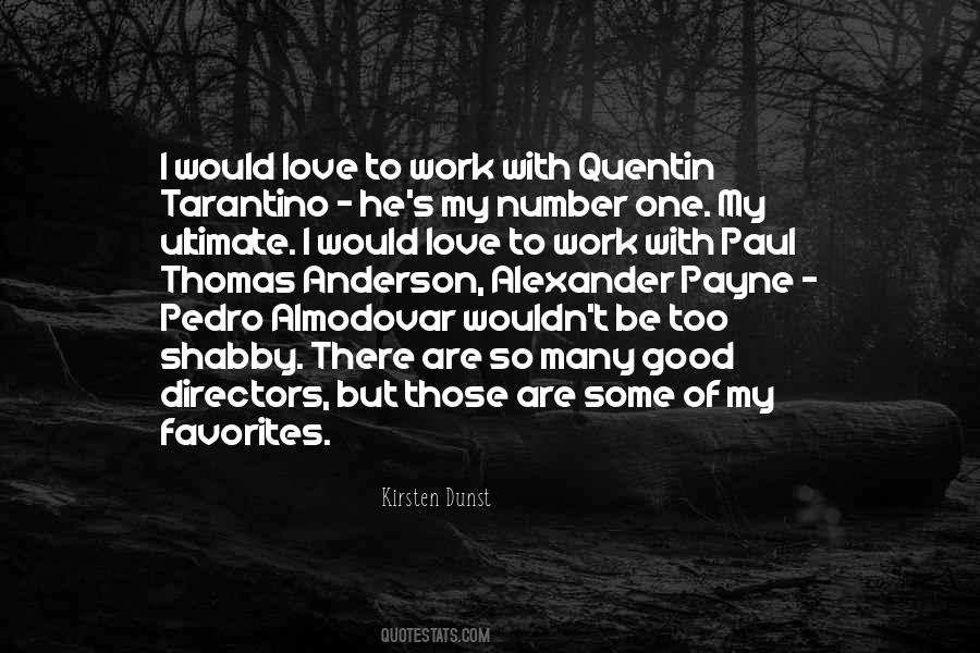 Quotes About Quentin Tarantino #537571