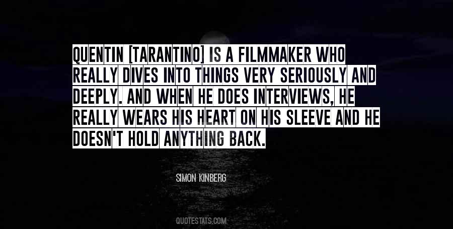 Quotes About Quentin Tarantino #982673