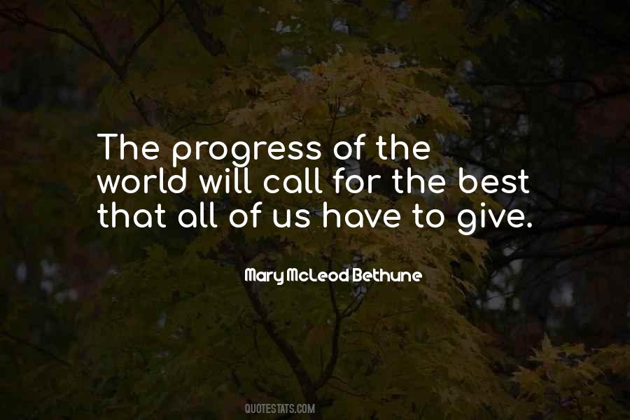Quotes About Mary Mcleod Bethune #1155328