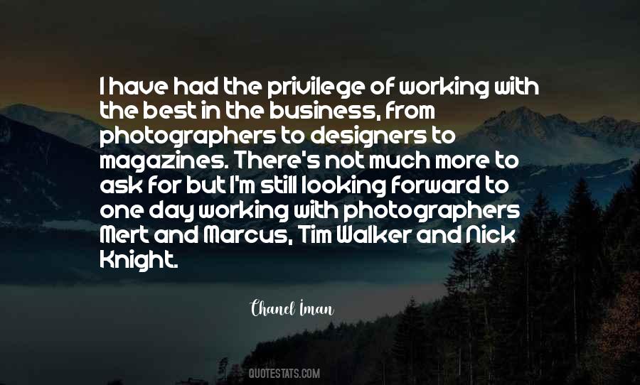 Quotes About Tim Walker #156383