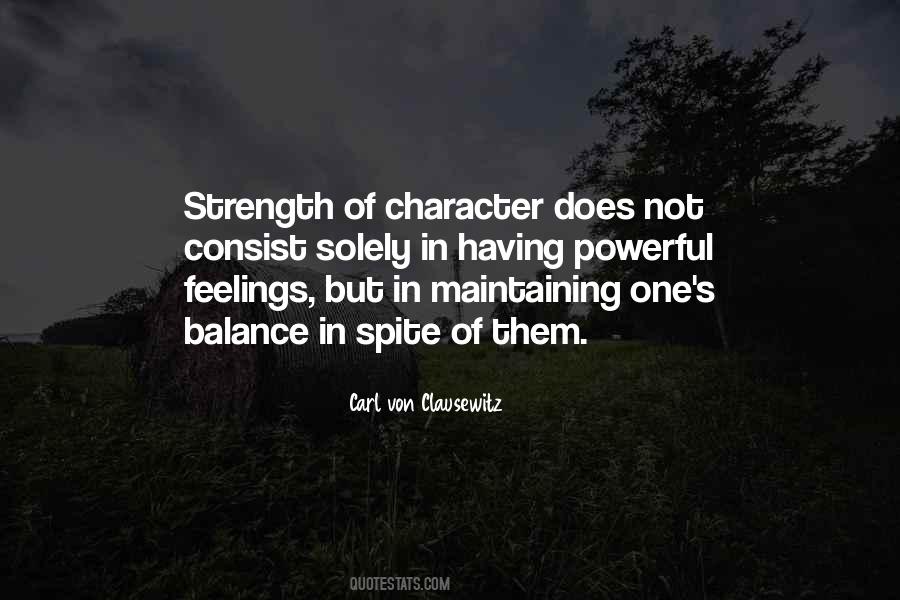 Strength And Character Quotes #26195