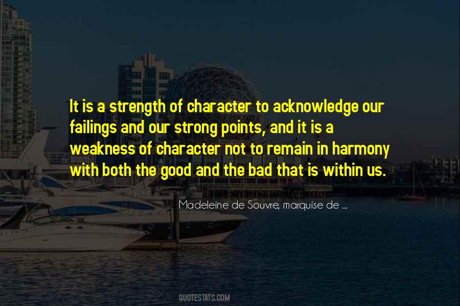 Strength And Character Quotes #81598