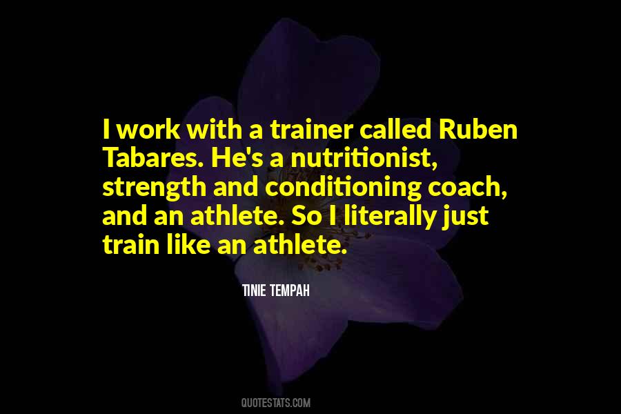 Strength And Conditioning Quotes #1287157