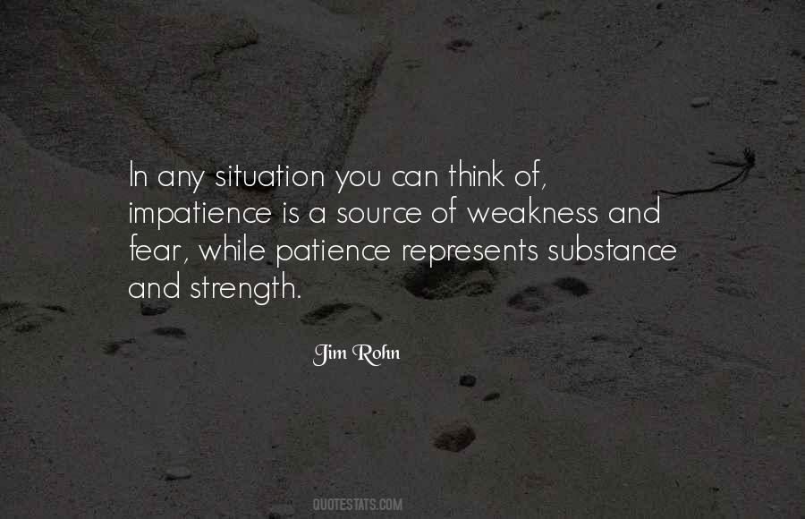 Strength And Patience Quotes #54514