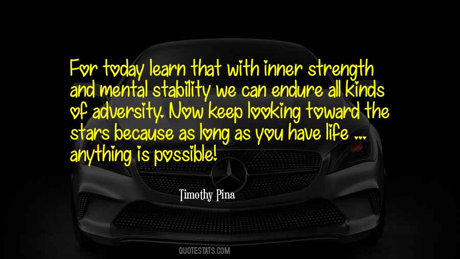 Strength And Stability Quotes #1626301