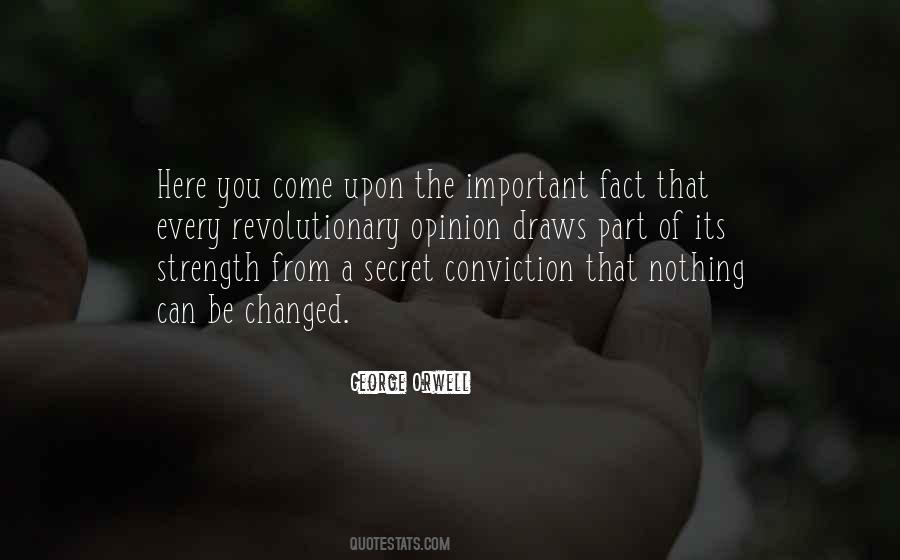 Strength Conviction Quotes #1416647