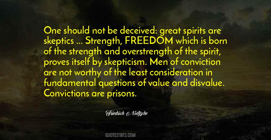 Strength Conviction Quotes #349330