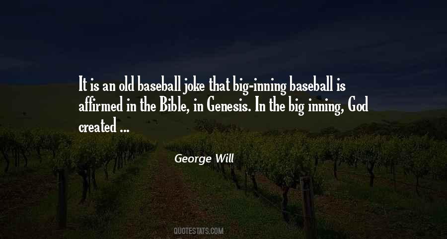 Quotes About Baseball And God #1174303