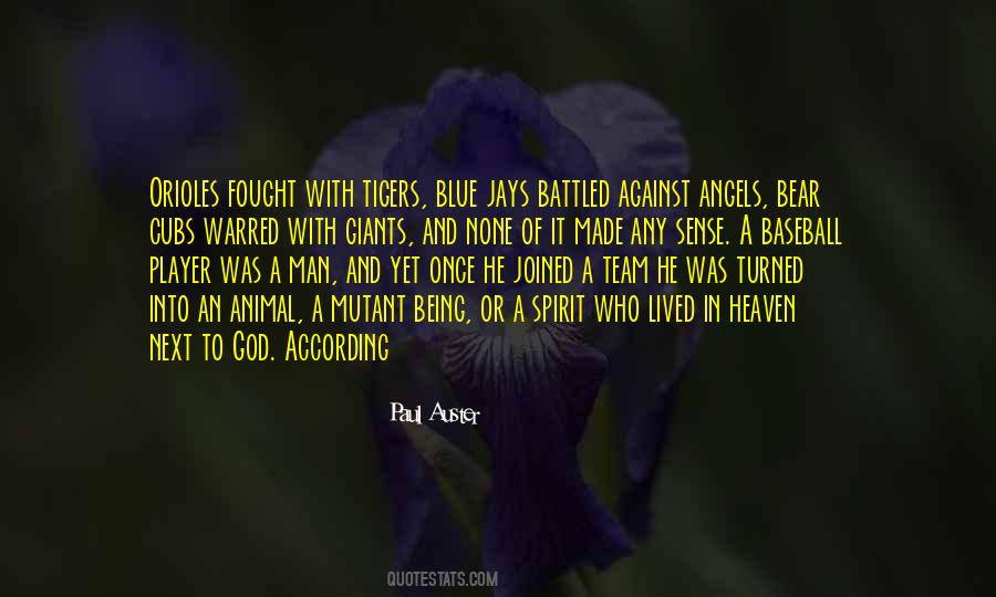 Quotes About Baseball And God #1257896