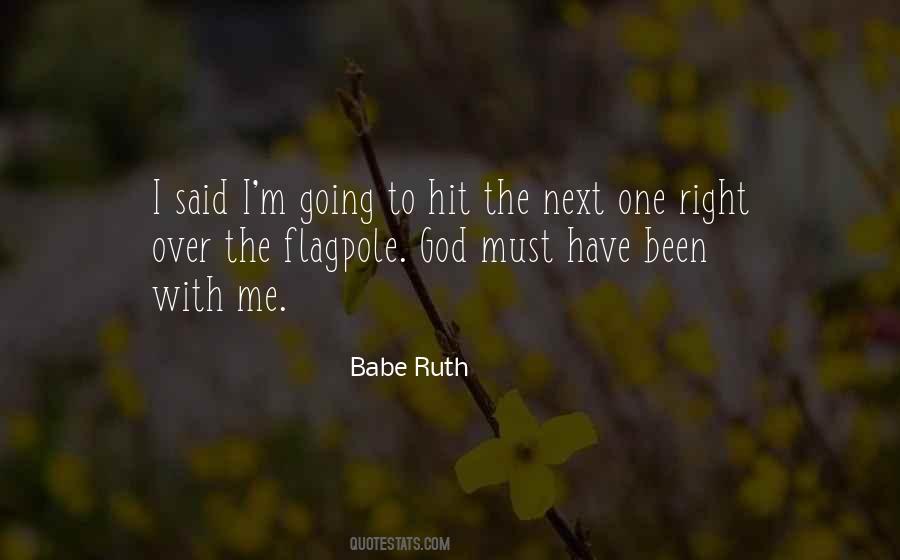 Quotes About Baseball And God #1437247