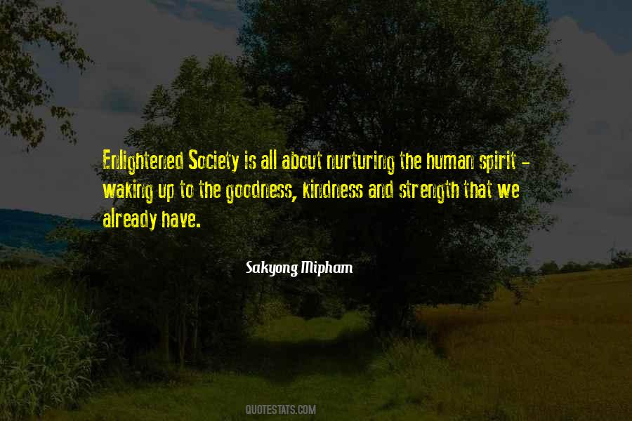 Strength Of The Human Spirit Quotes #245959