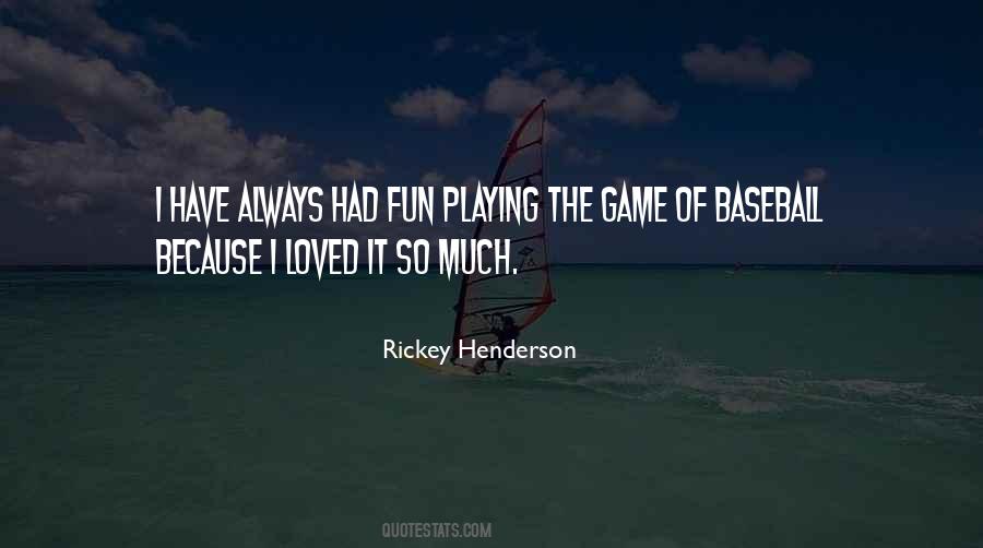 Quotes About Baseball Games #148122