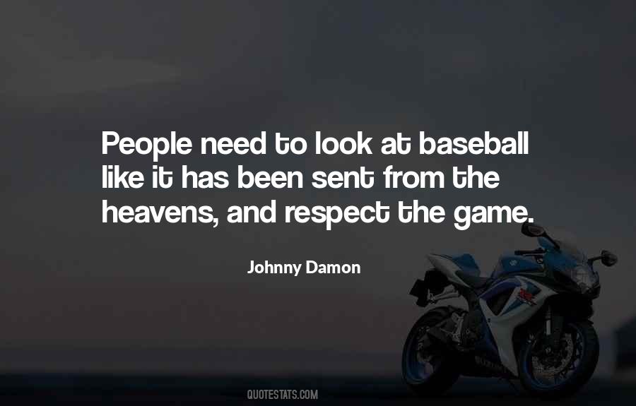 Quotes About Baseball Games #842826