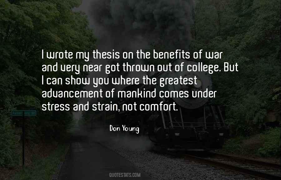 Stress And Strain Quotes #1599246