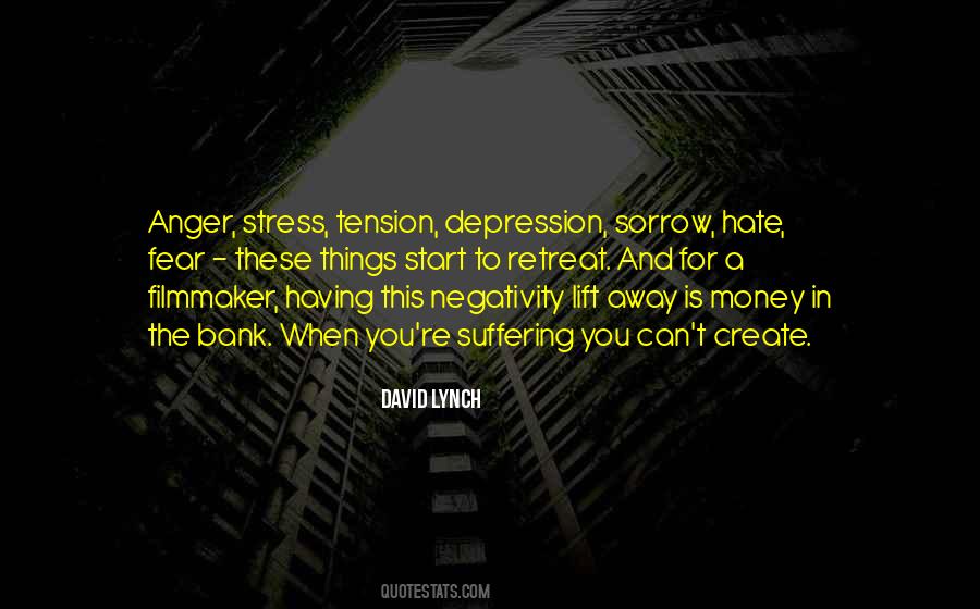 Stress And Tension Quotes #957308