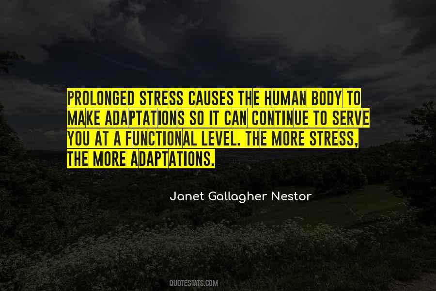 Stress Causes Quotes #44316
