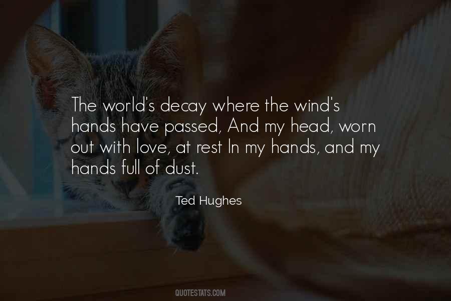 Quotes About Ted Hughes #991736