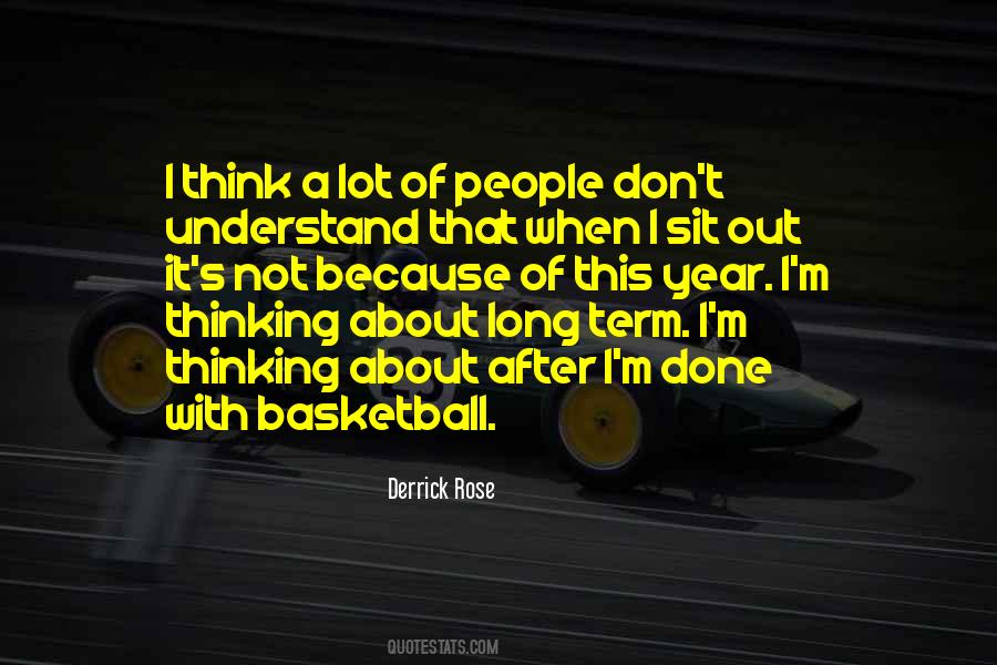 Quotes About Derrick Rose #1225915