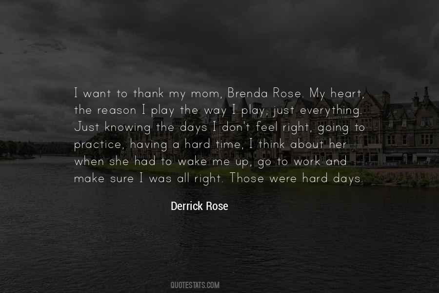 Quotes About Derrick Rose #530030