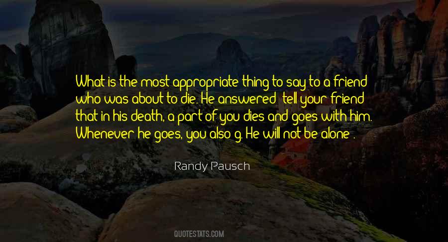 Quotes About Randy Pausch #563841