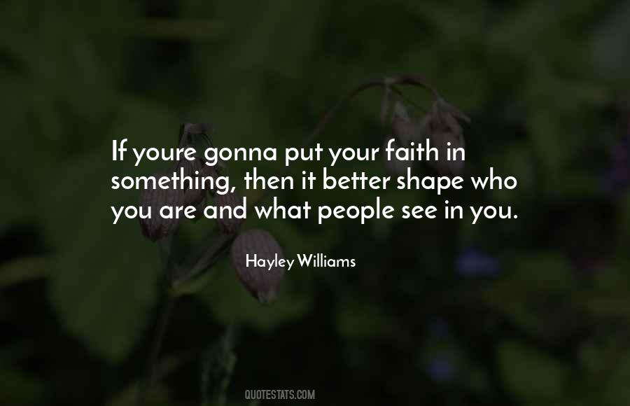 Quotes About Hayley Williams #1105291