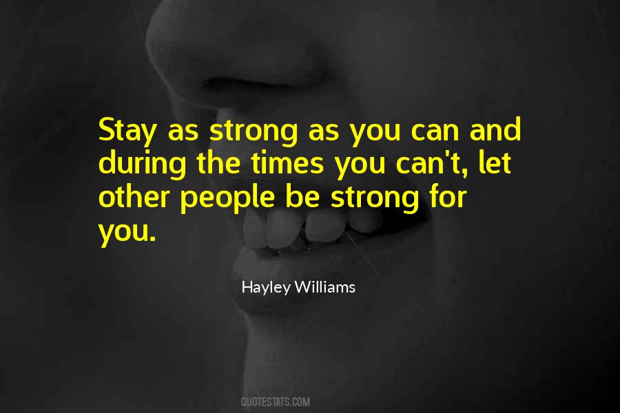 Quotes About Hayley Williams #146376